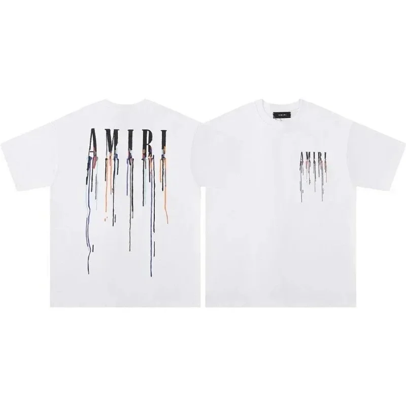Amiri White AMIRI Drip T-Shirt