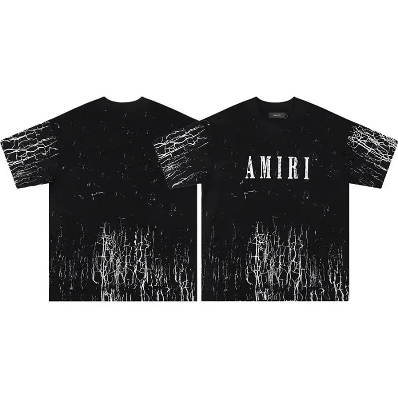 Amiri 05 Black Cracked T-Shirt