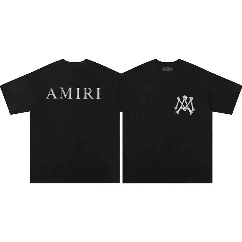 Amiri Black AMRI Logo T-Shirt