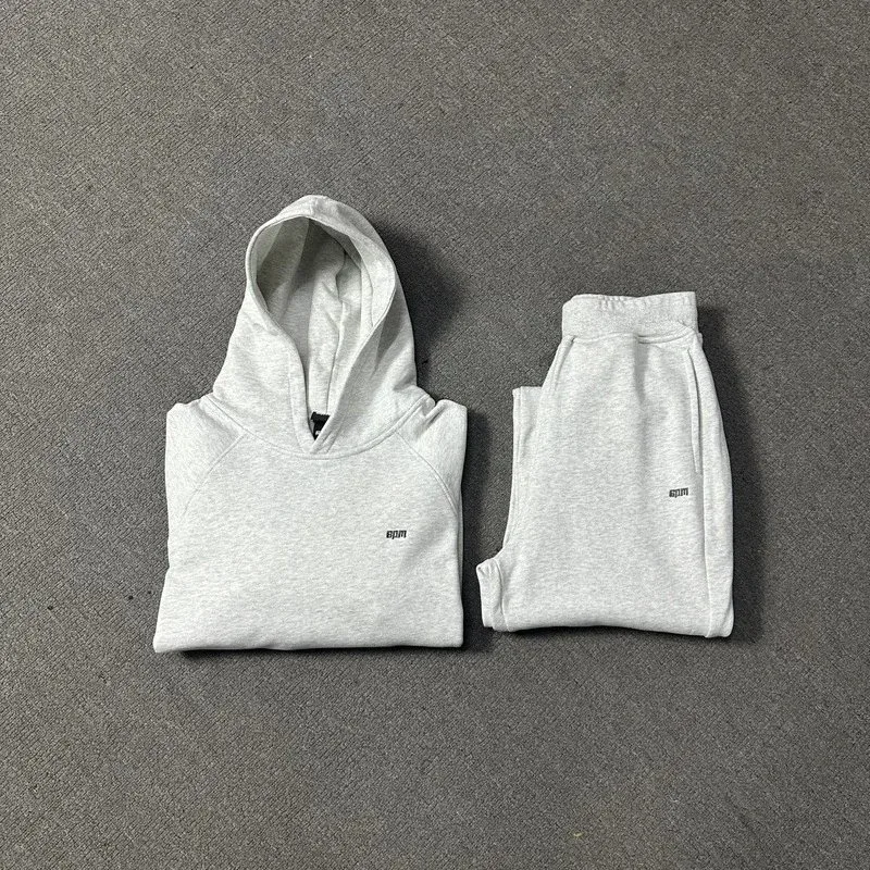 Gray Set Streetwear Tracksuit