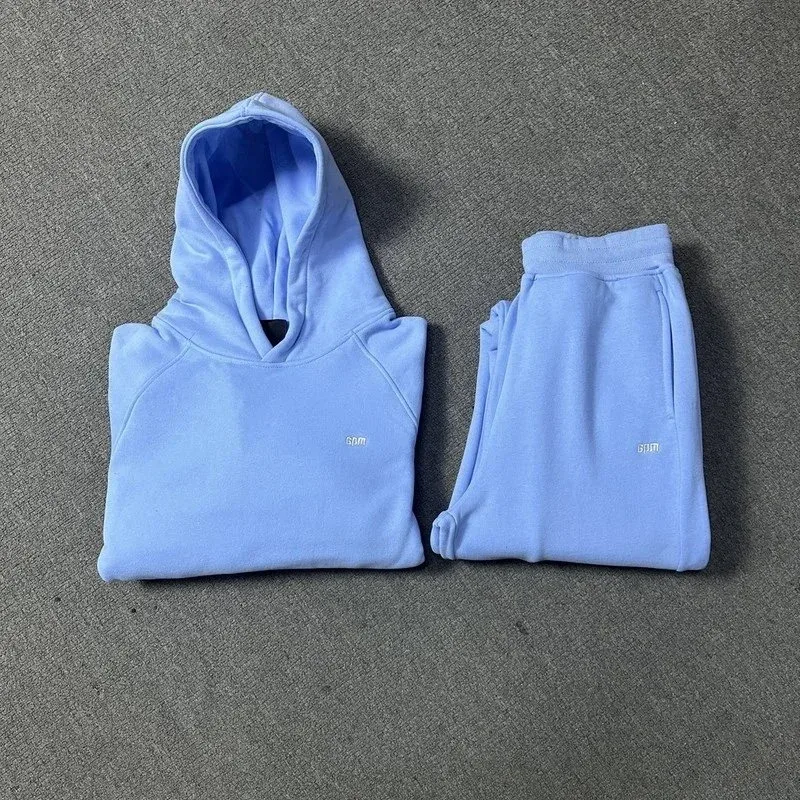 Unisex Sky Blue Tracksuit Set