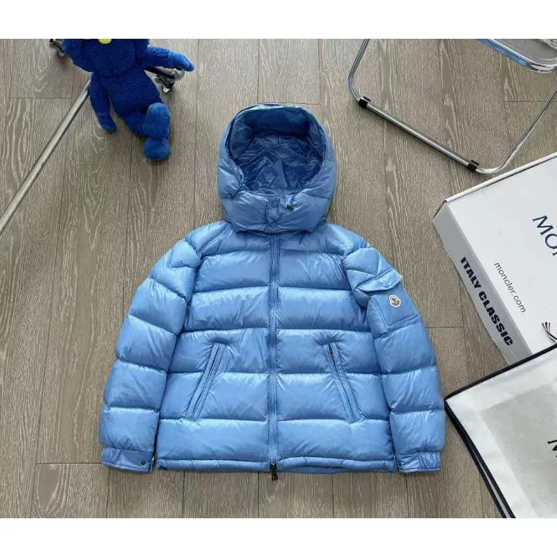 Moncler Maya A-3 Blue Parka