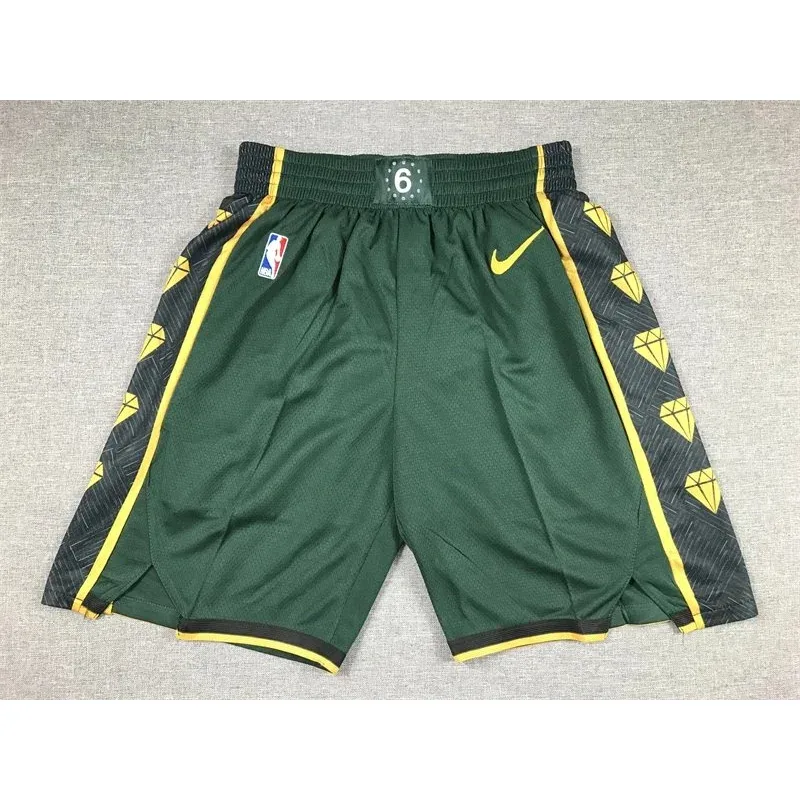Nike Air Max Green & Yellow NBA Shorts
