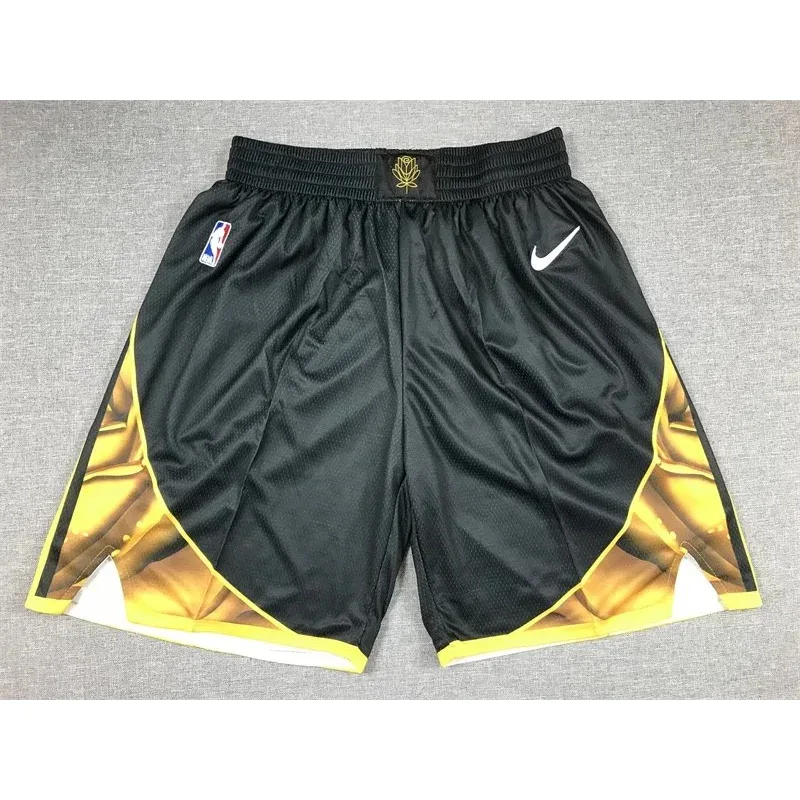 Nike Air Max Black Gold Basketball Shorts