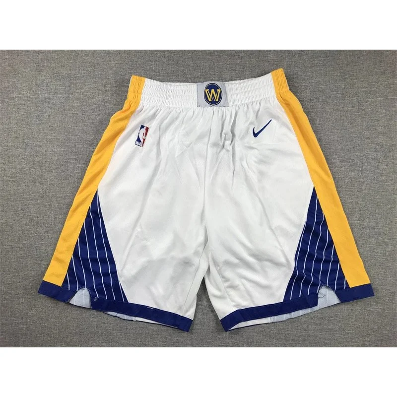Nike Air Force 1 White/Gold NBA Shorts