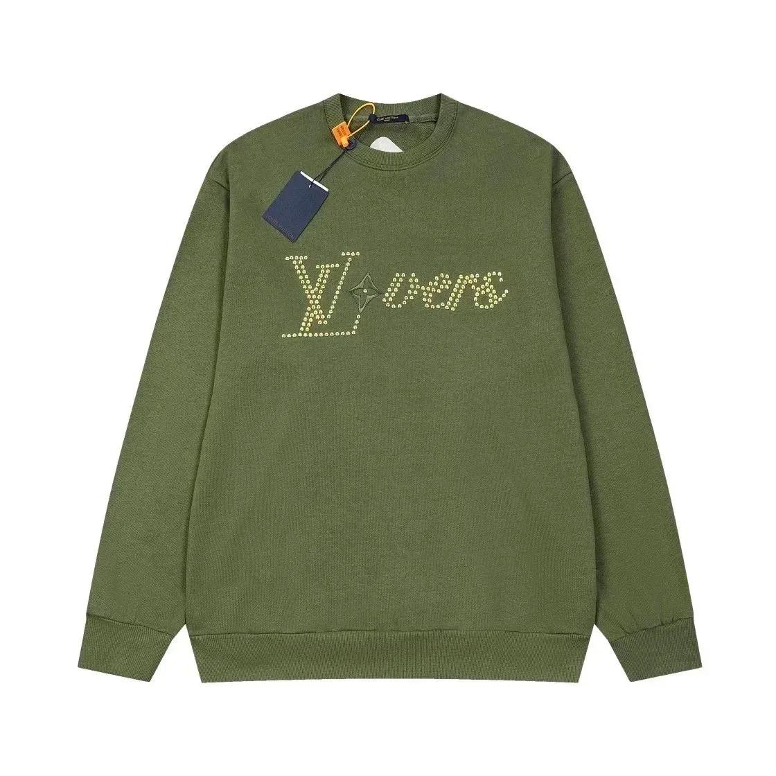 Louis Vuitton LV Logo Olive Sweatshirt