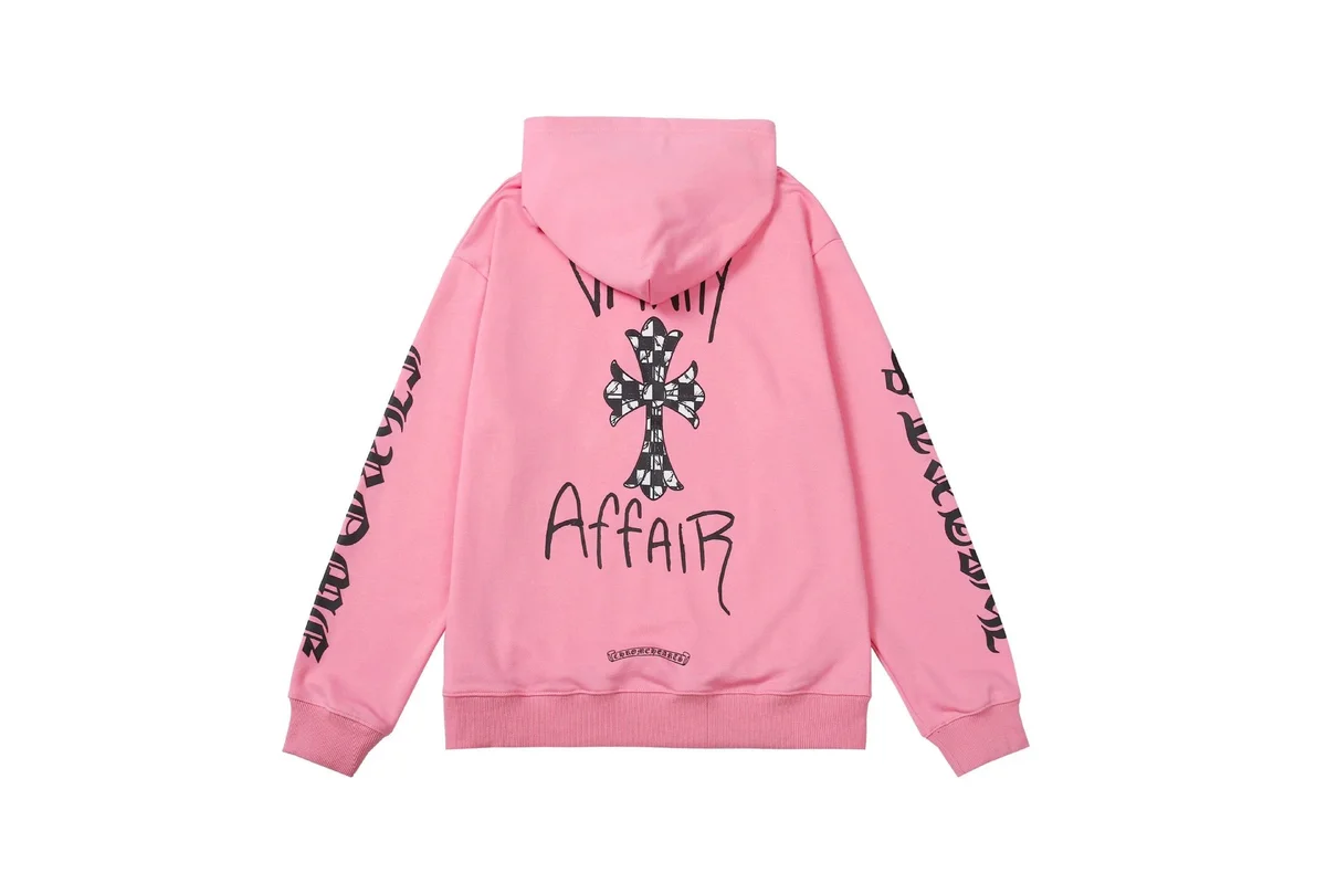 Chrome Hearts Affair Pink Hoodie