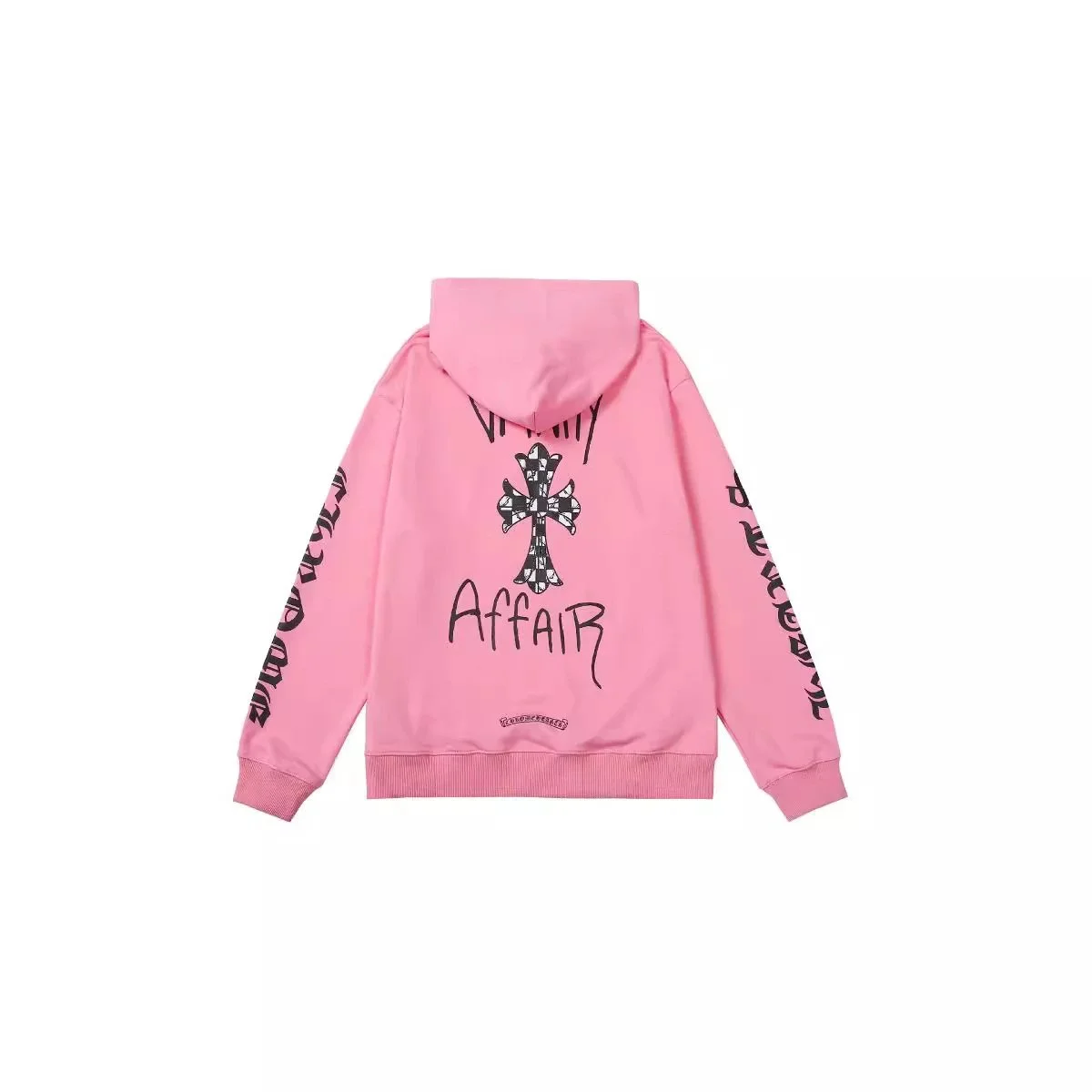 Chrome Hearts CH Cross Pink Affair Hoodie