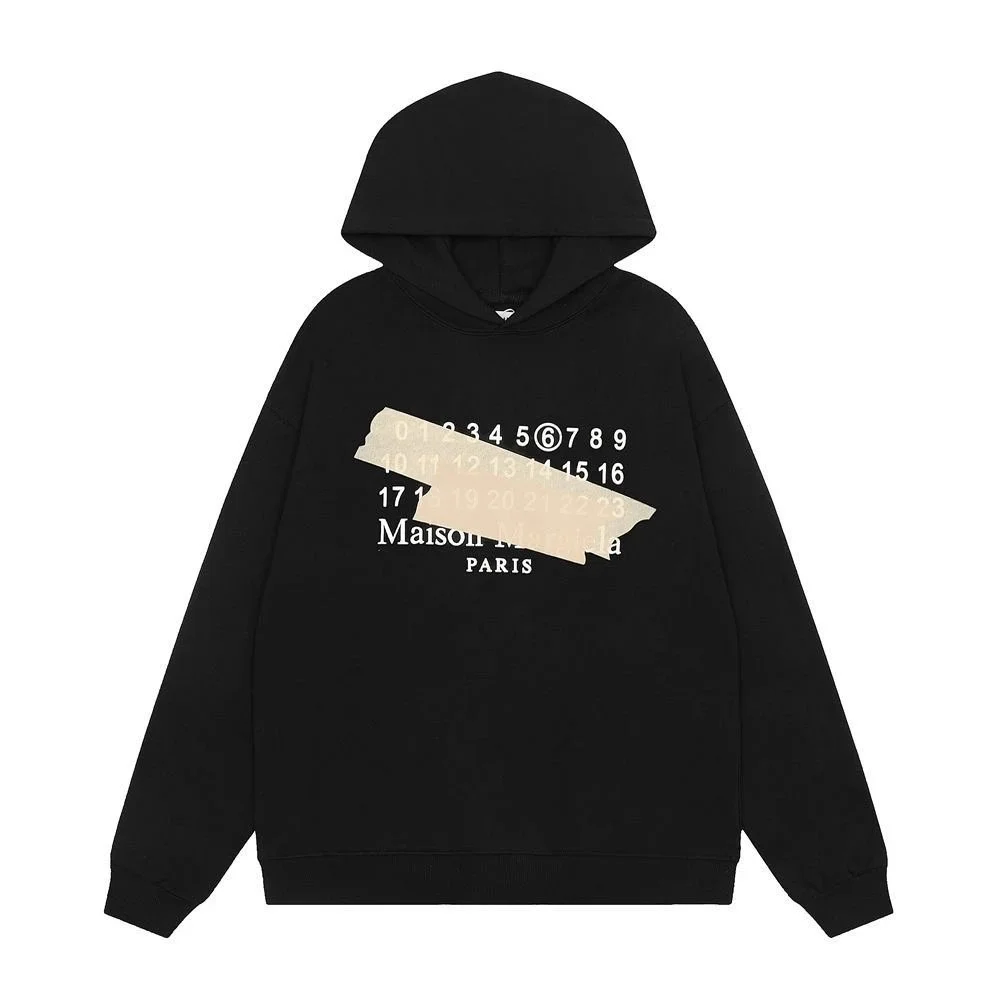 Maison Margiela Tabi Hoodie Black