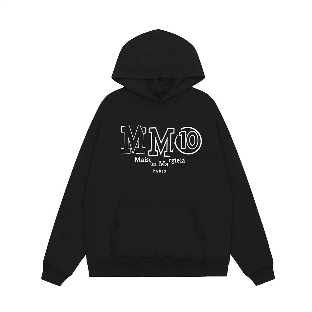 Maison Margiela MM10 Black Hoodie