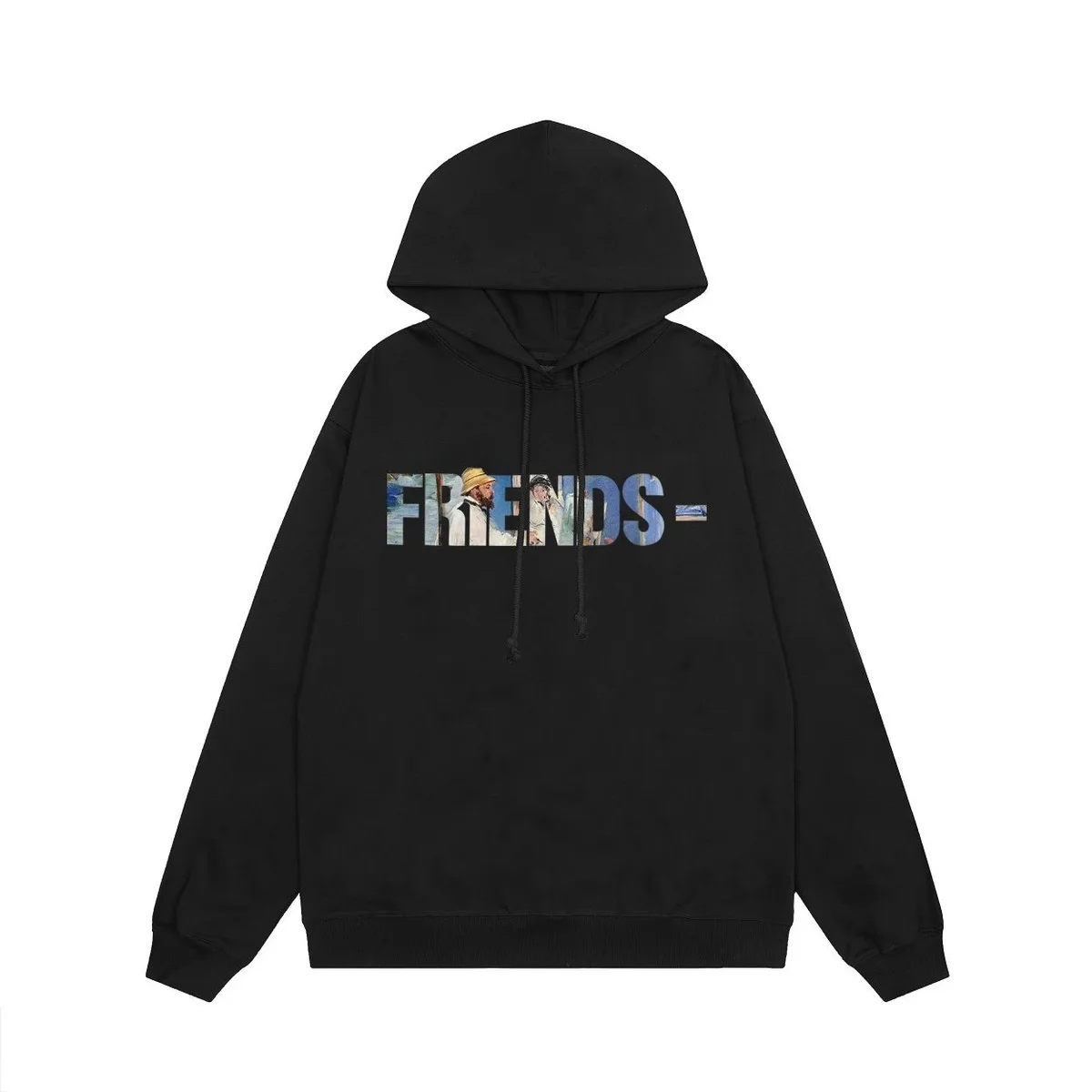 Black Friends Graphic Hoodie