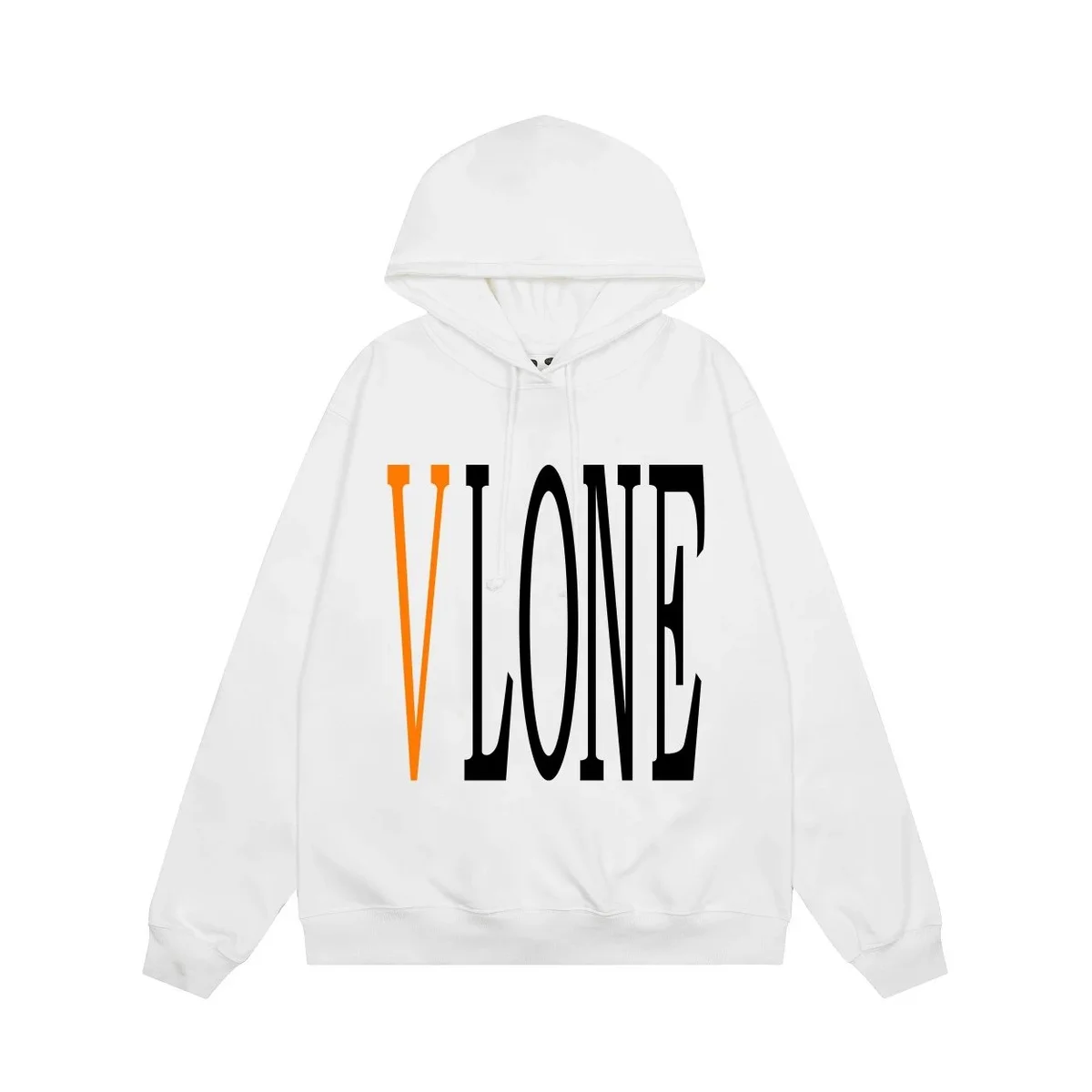 VLONE VLONE White V Logo Hoodie White - 1