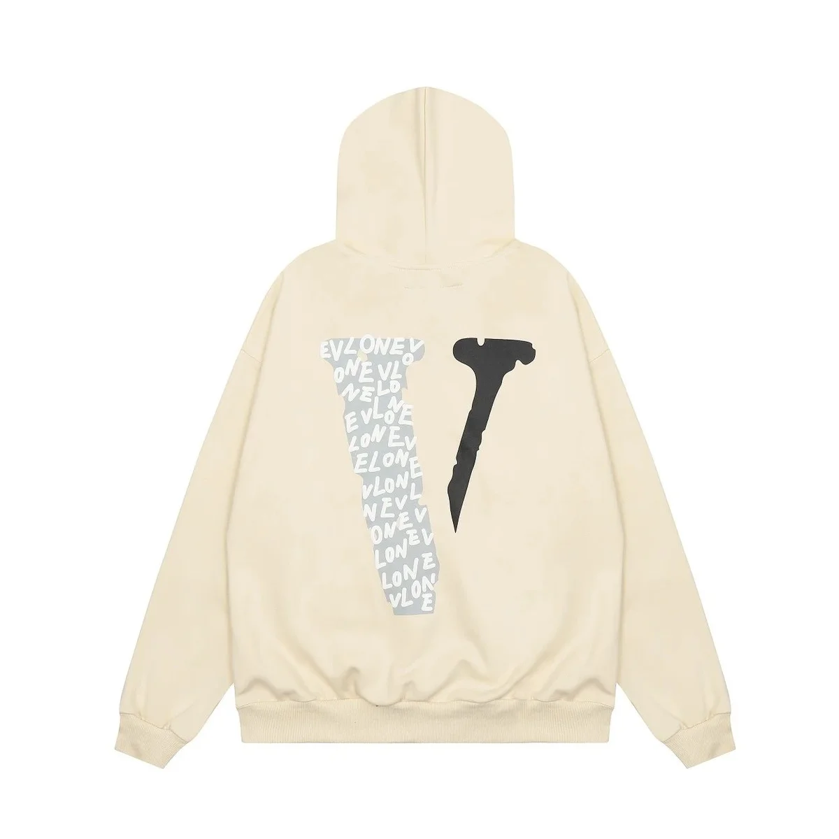 VLONE V Logo Hoodie in 25米白色