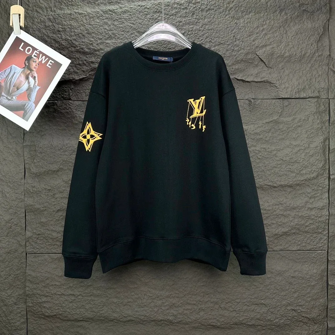 Louis Vuitton Black LV Monogram Sweatshirt