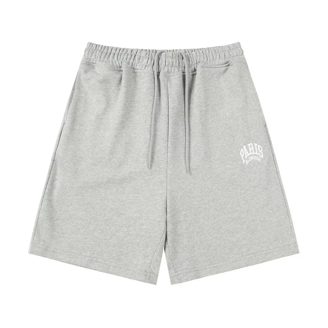 Balenciaga Paris Grey Shorts