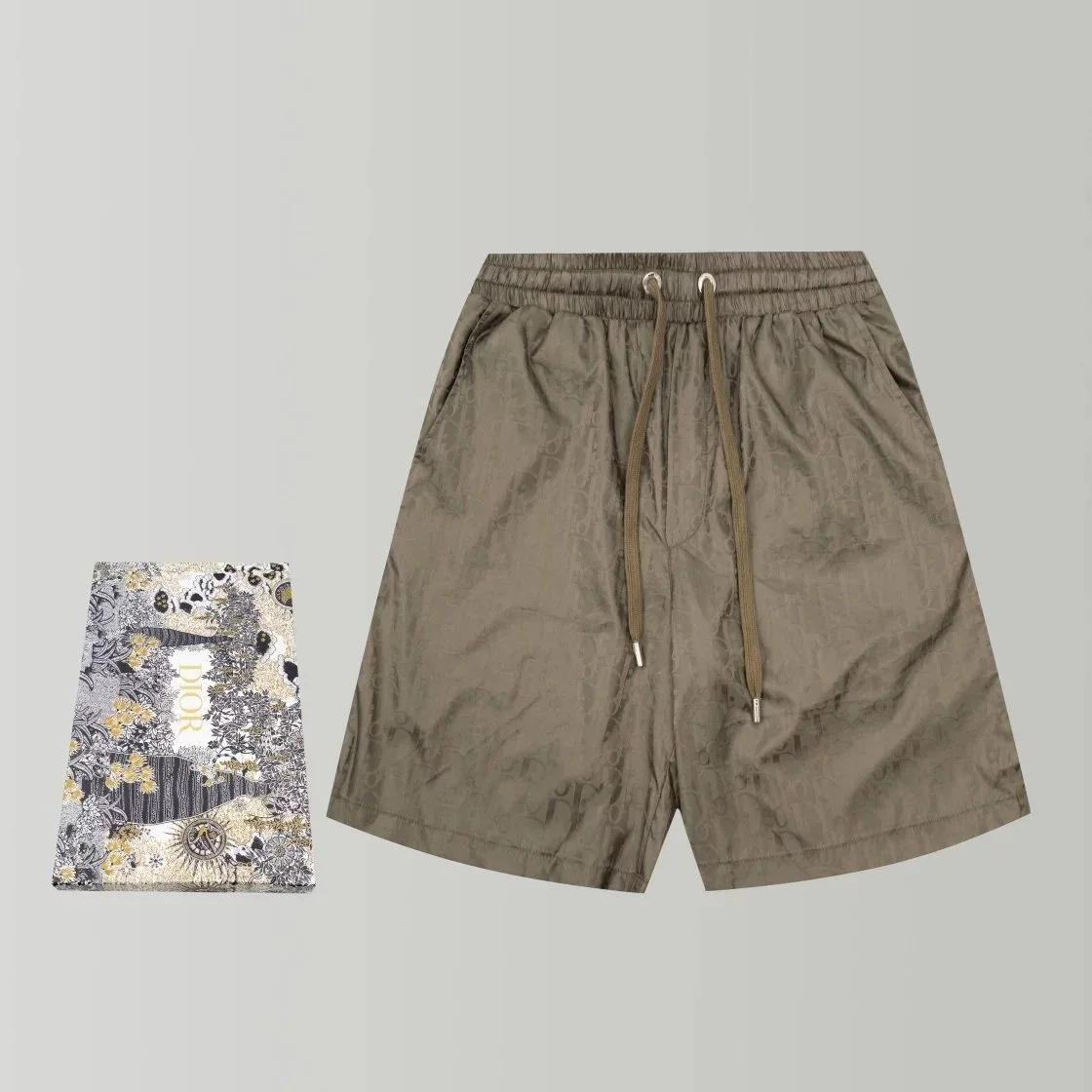 Dior Dior Book Tote Olive Shorts