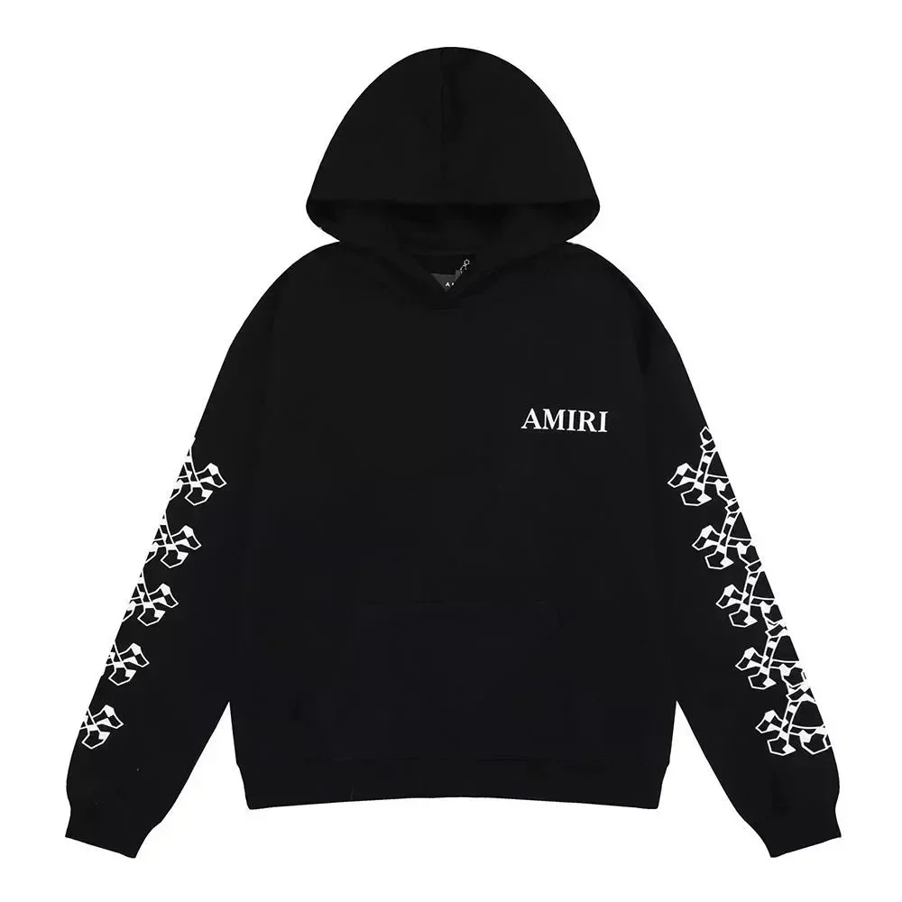 Amiri Black AMIRI Logo Hoodie