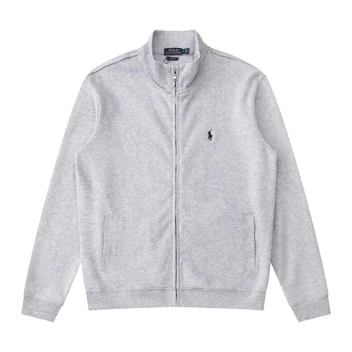 Polo Ralph Lauren Grey Full-Zip Jacket