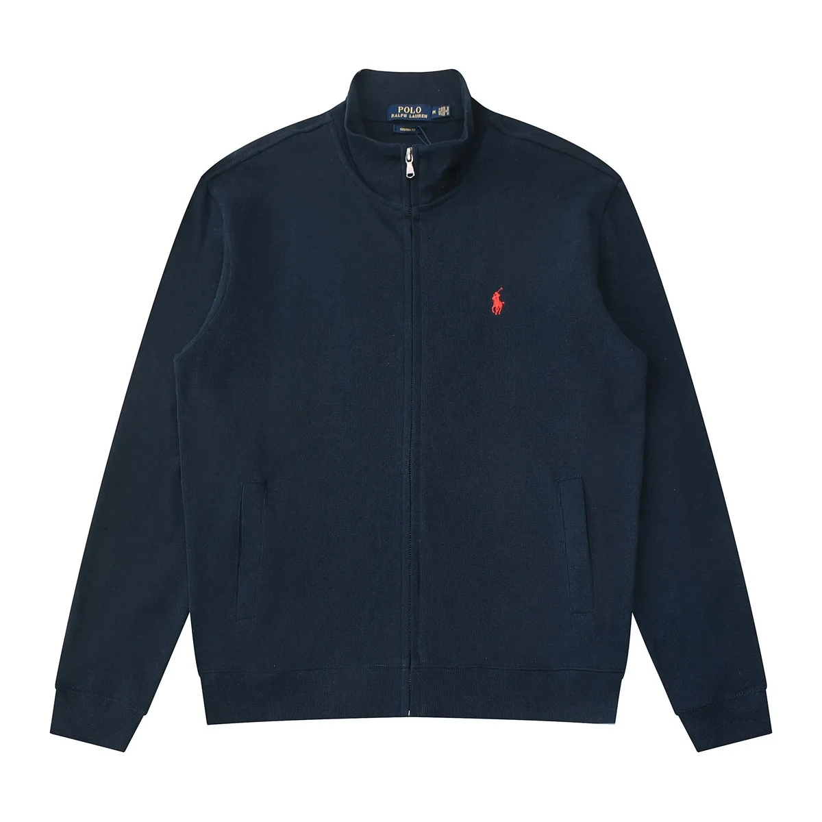 Polo Ralph Lauren Navy Red Pony Full-Zip Jacket
