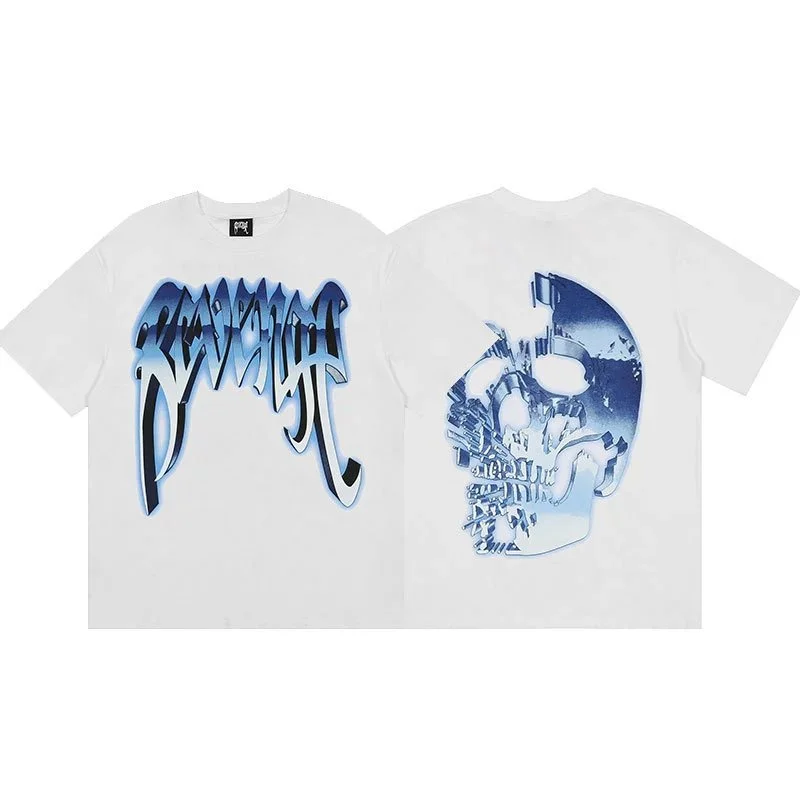 Revenge White 'Revenge' Graphic T-Shirt