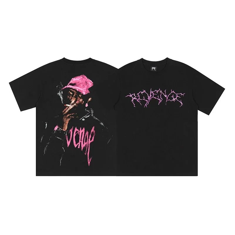 Revenge 'Venom' Black T-Shirt