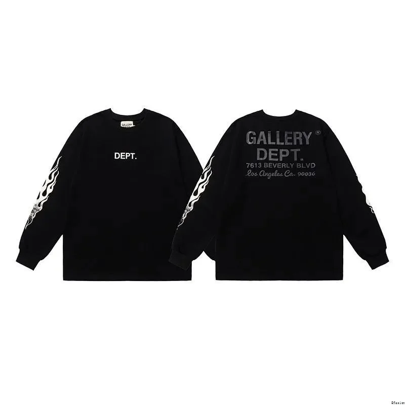 Gallery Dept. Art That Kills DEPT. Black Long-Sleeve T-Shirt