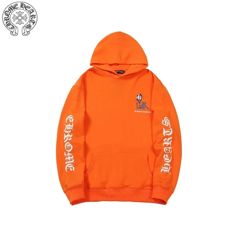 Chrome Hearts Link Orange Hoodie