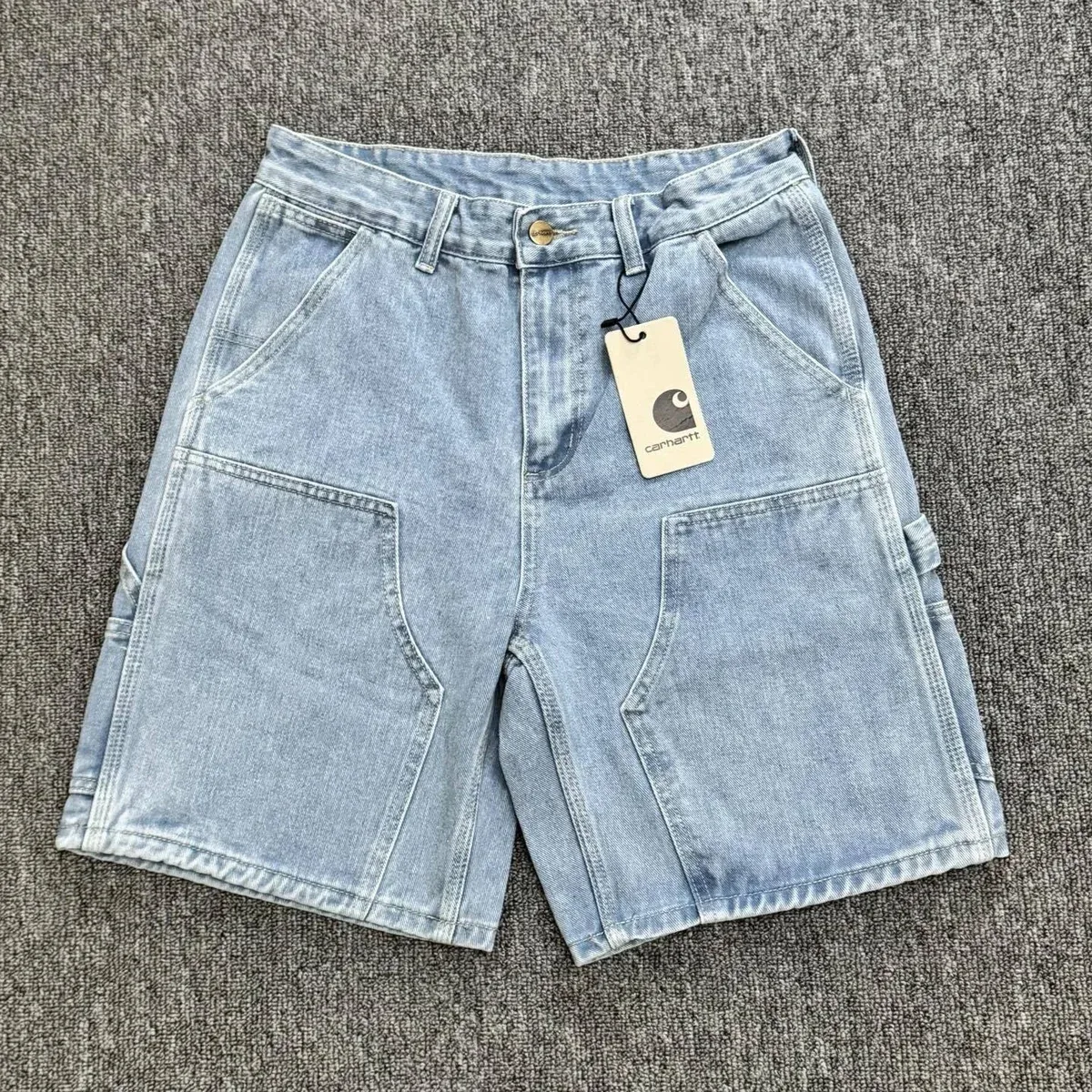 Carhartt WIP Light Wash Denim Shorts