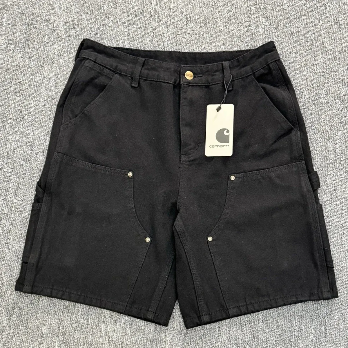 Carhartt Detroit Black Work Shorts