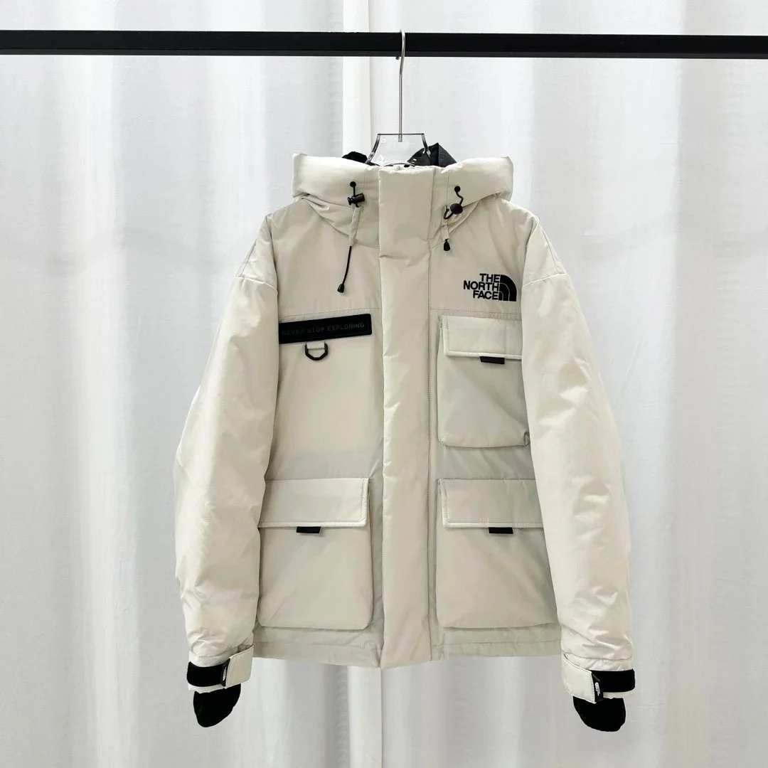 The North Face Expedition Swirl Beige Parka