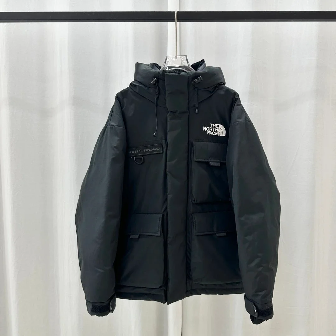 The North Face Nuptse Black Parka