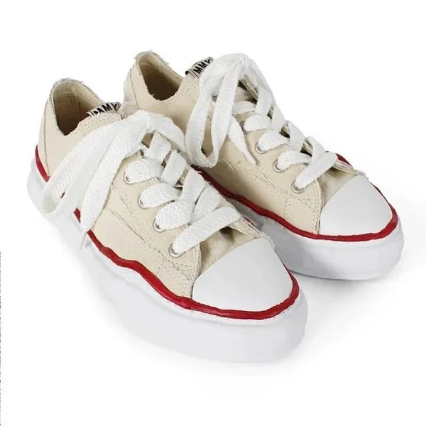 Maison Mihara Yasuhiro OG Style 36 MMY Blakey Beige Red Sneakers