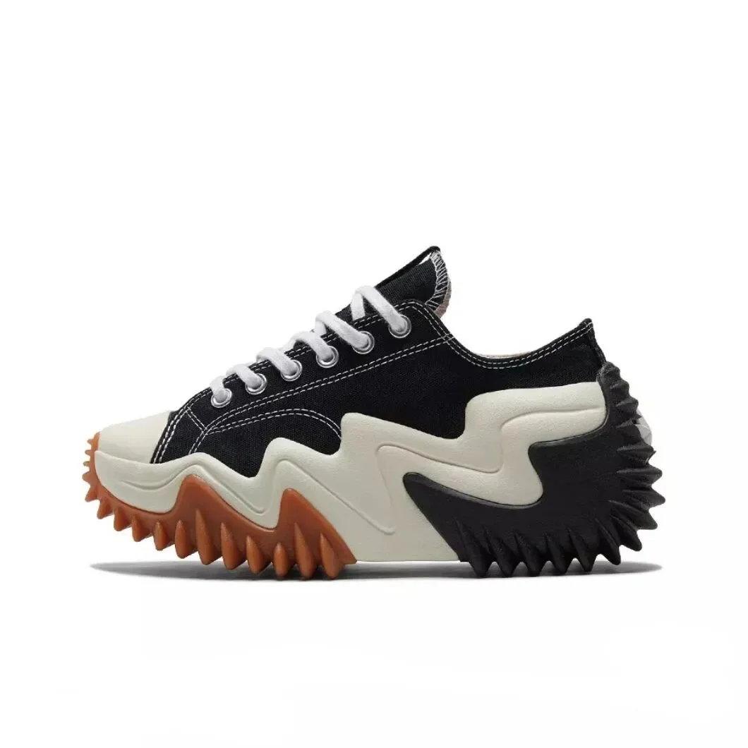 Unknown 33 Wave Platform Sneakers Black/White