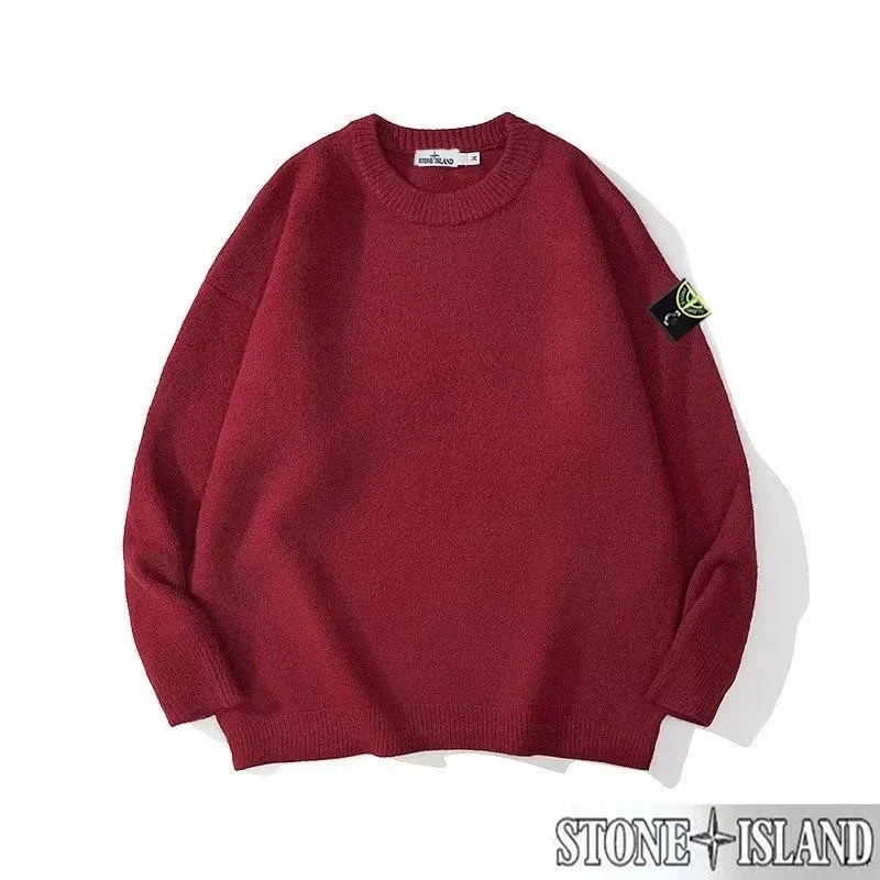 Stone Island 68-15 Red Sweater