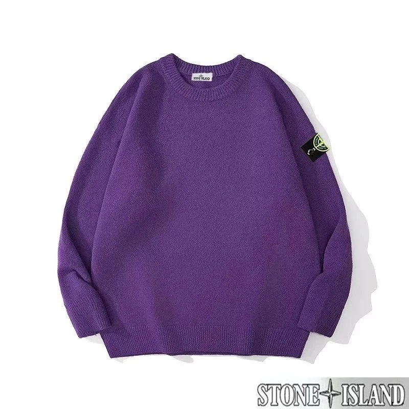 Stone Island 68-15 Purple Sweater