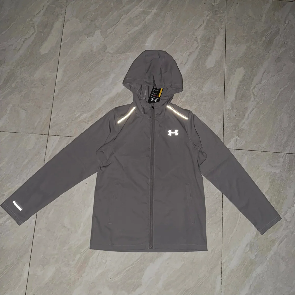 Under Armour UA Reflective Jacket 1 Grey Hoodie