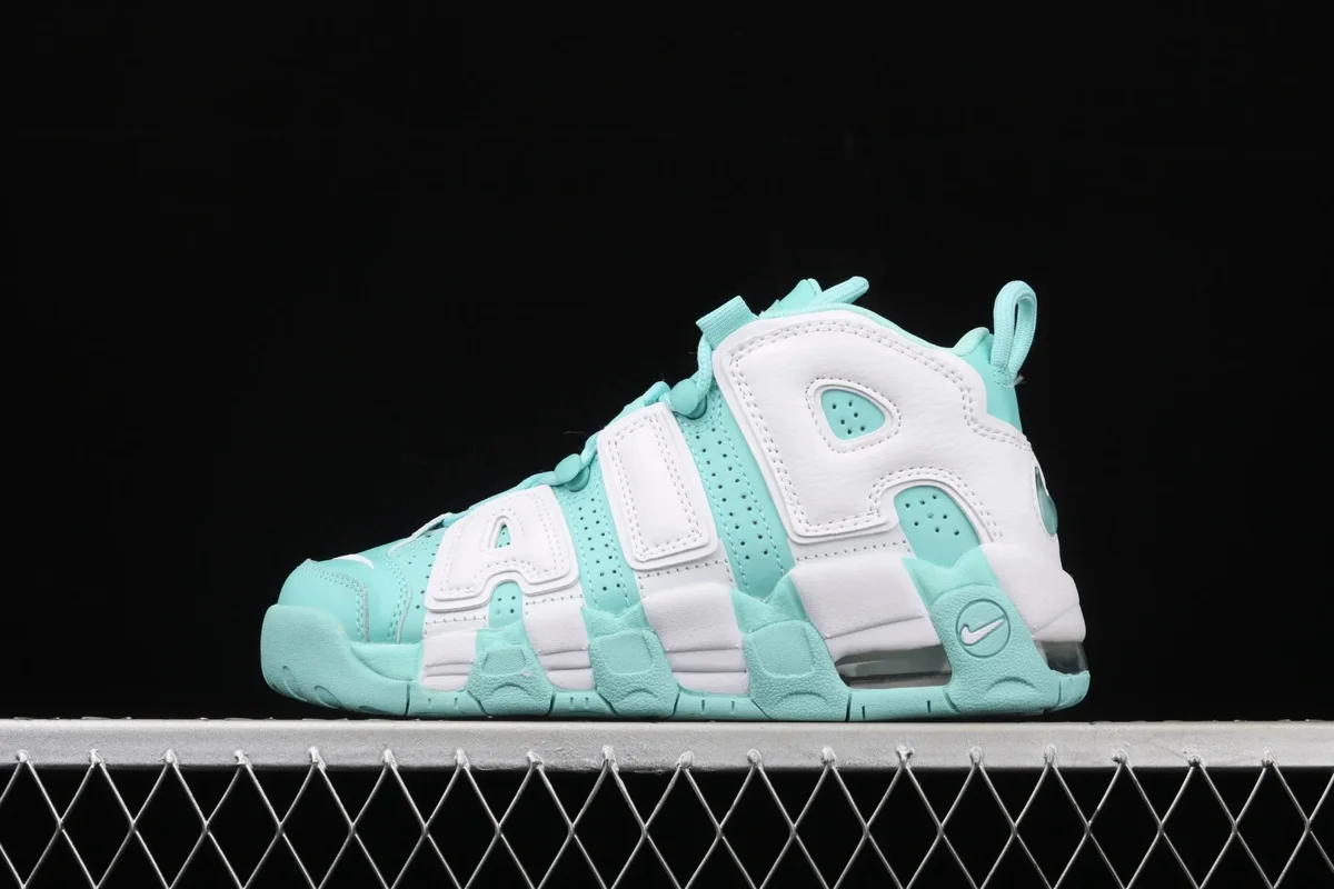 Nike Air More Uptempo 4 Sail/Turquoise Sneakers