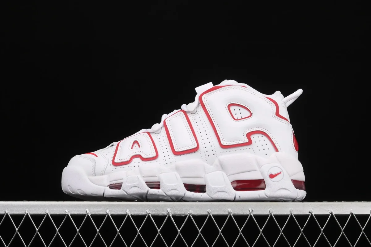 Nike Air More Uptempo 5 Sail/University Red Sneakers