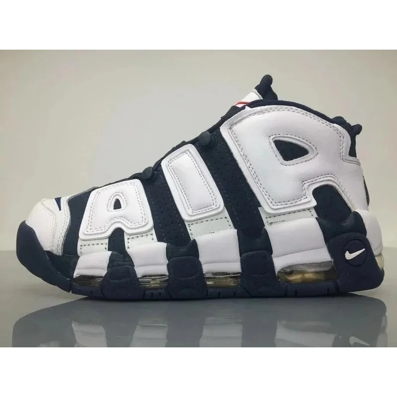 Nike Air More Uptempo 13 Sail/University Red Sneakers