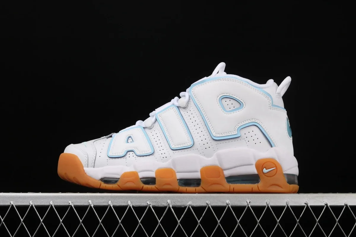 Nike Air More Uptempo '8 Sail/Blue Orange Sneakers