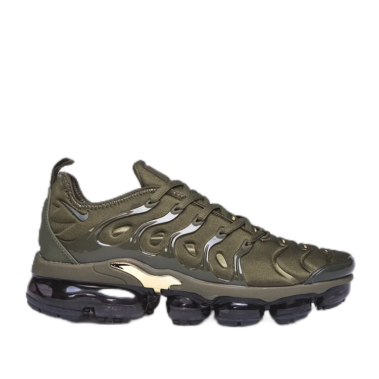 Nike Air VaporMax Plus Olive Gold Sneakers