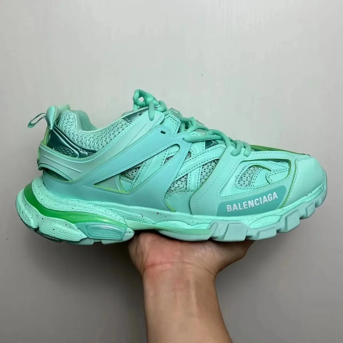 Balenciaga Track Mint Green Sneakers