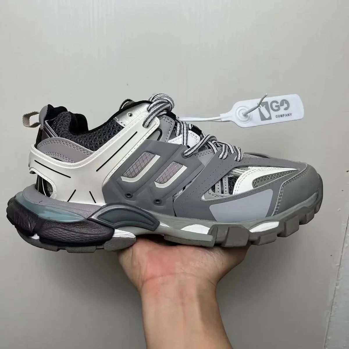 Balenciaga Balenciaga Track.3.0 Triple Grey Sneakers Grey - 1
