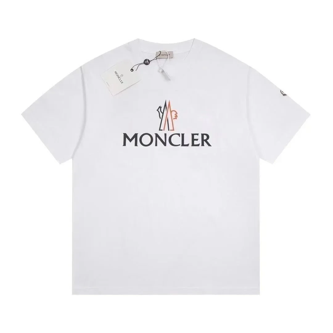 Moncler White Logo T-Shirt