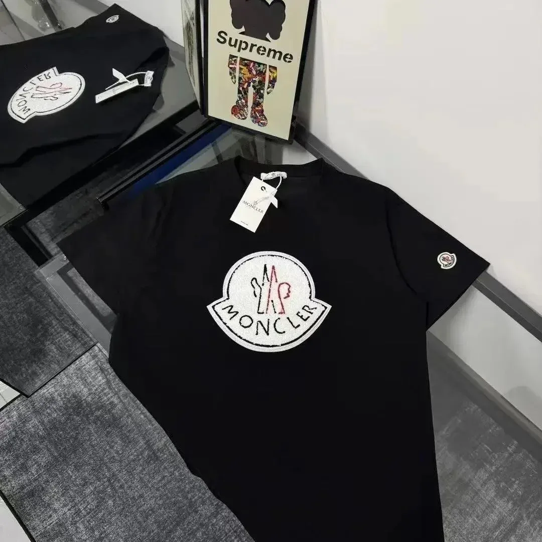 Moncler Black Logo T-Shirt