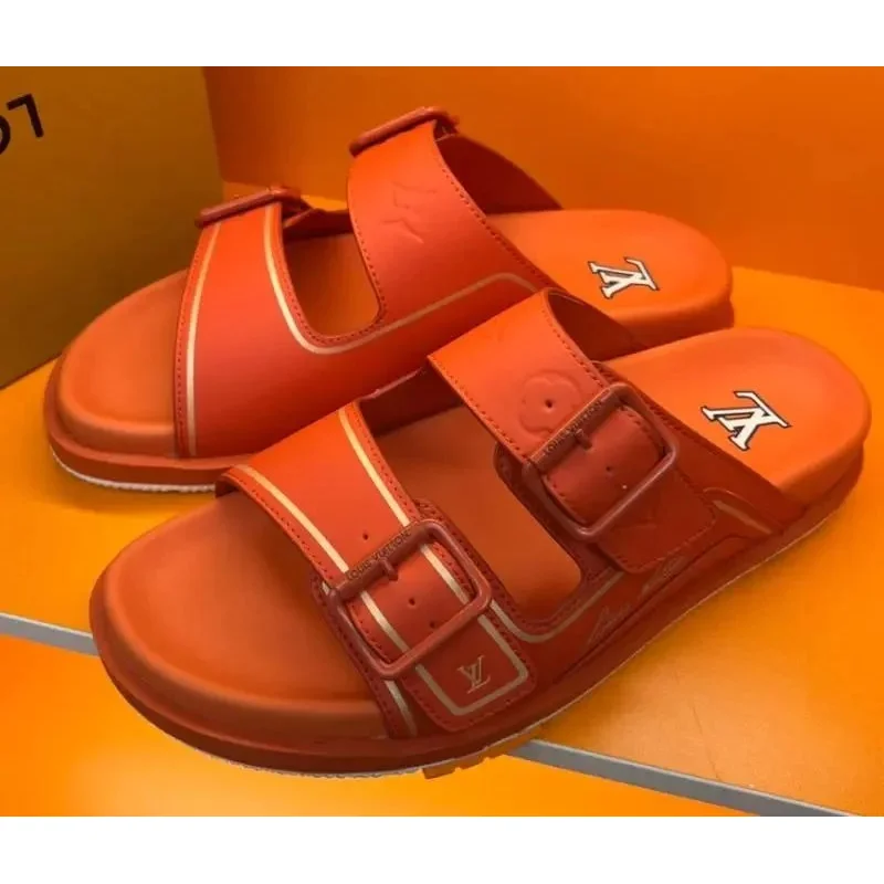 Louis Vuitton Tabi Orange Sandals