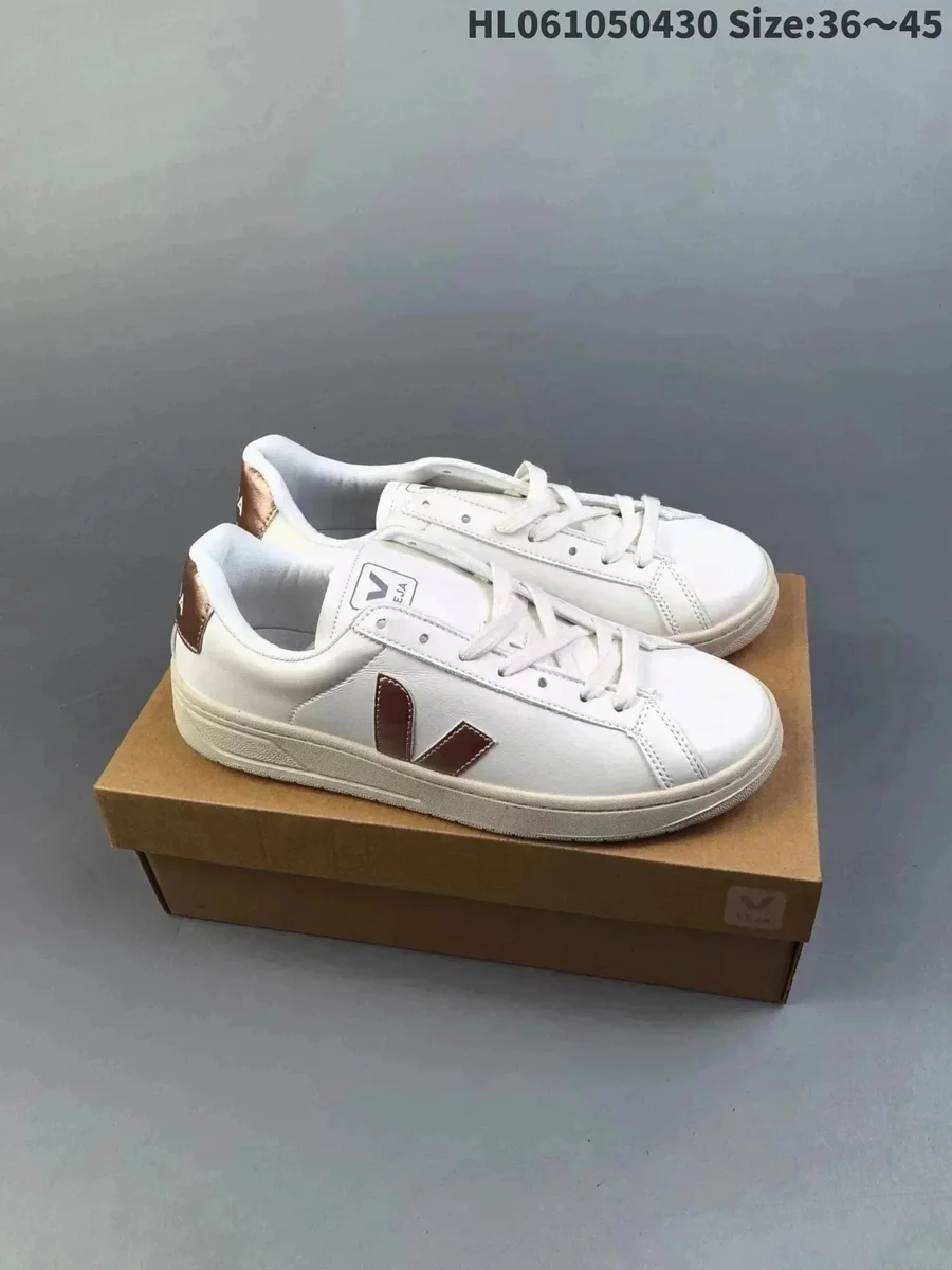 Veja V-10 White Rose Gold Sneakers