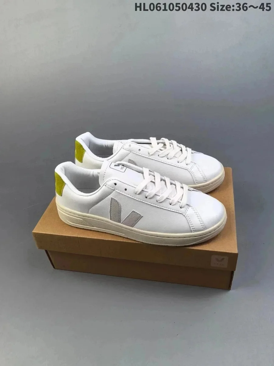 Veja V-10 White Lime Sneakers