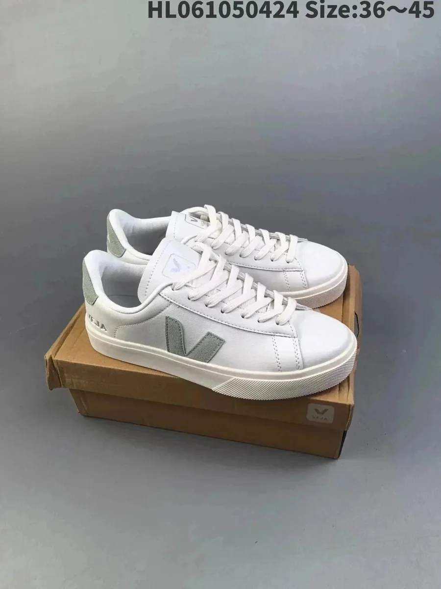 Veja Veja V-10 White/Grey Sneakers White - 1