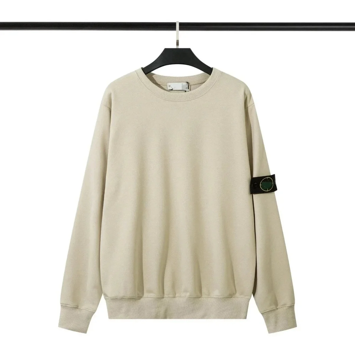 Stone Island 68-15 Beige Crewneck Sweatshirt